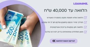 הלוואה עד 40 אלף